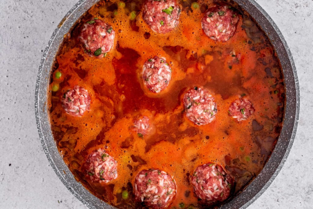 Albondigas Spanish Meatball Soup The Big Man's World