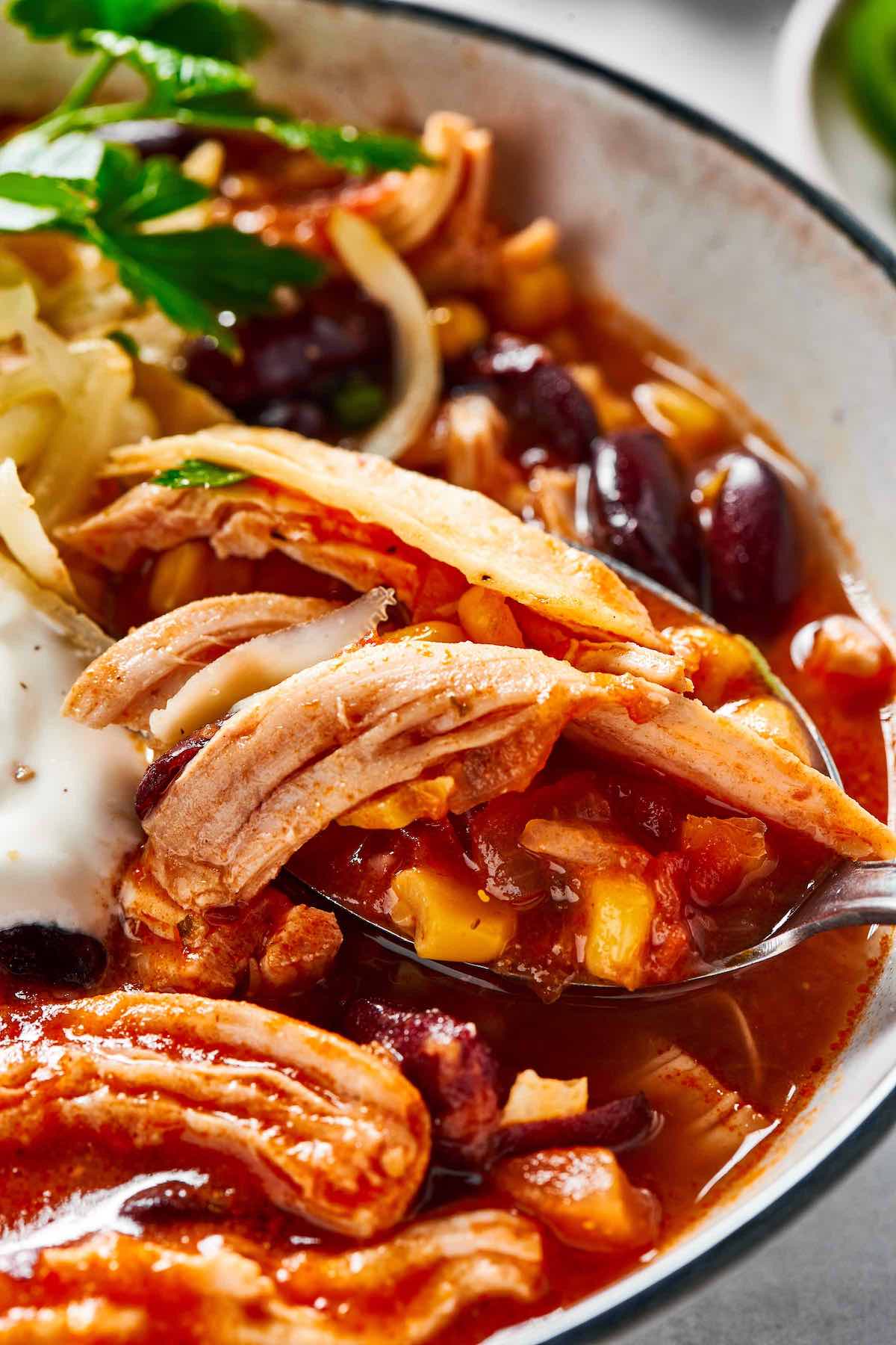 mexican soup with chicken.