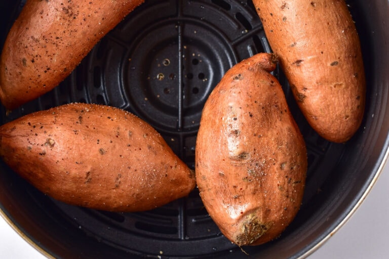 20Minute Air Fryer Baked Sweet Potato The Big Man's World
