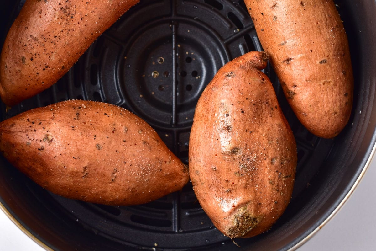 sweet potatoes in air fryer.