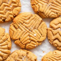 vegan peanut butter cookies recipe.