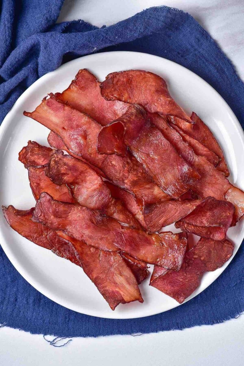5Minute Air Fryer Turkey Bacon {Truly Crispy} The Big Man's World