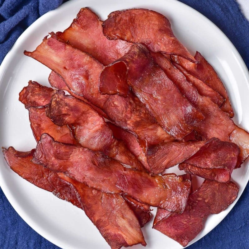 5Minute Air Fryer Turkey Bacon {Truly Crispy} The Big Man's World