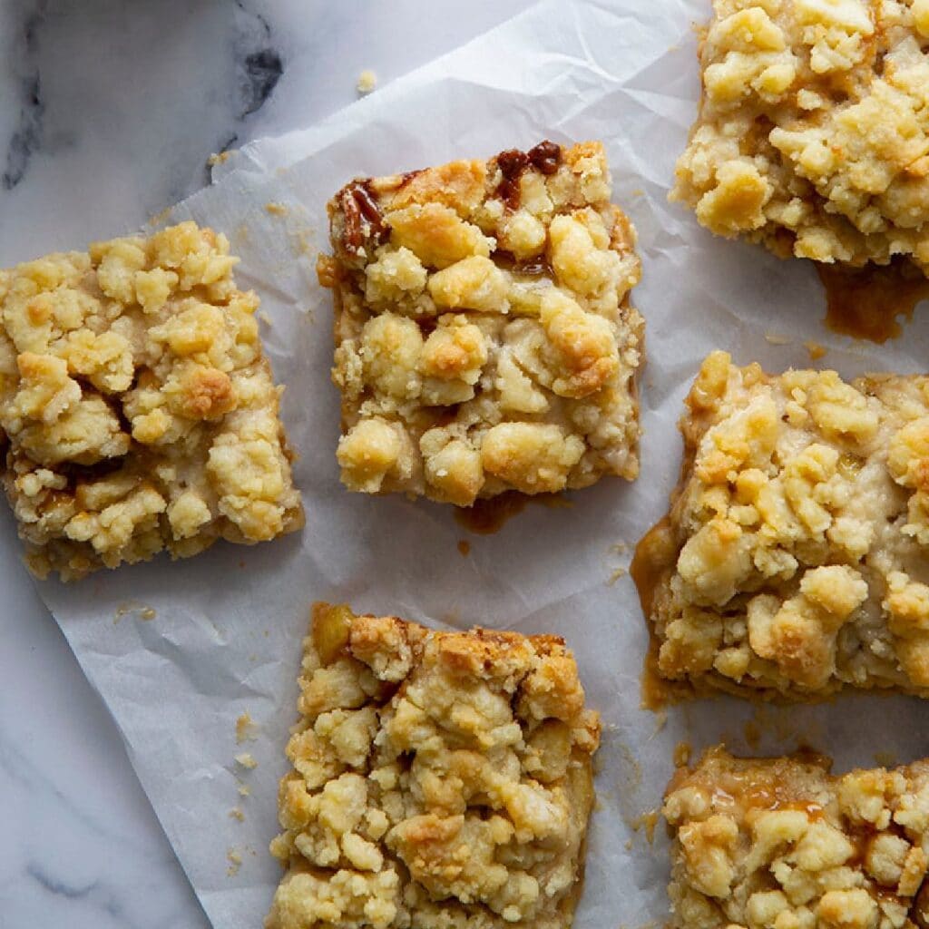 apple bars recipe.