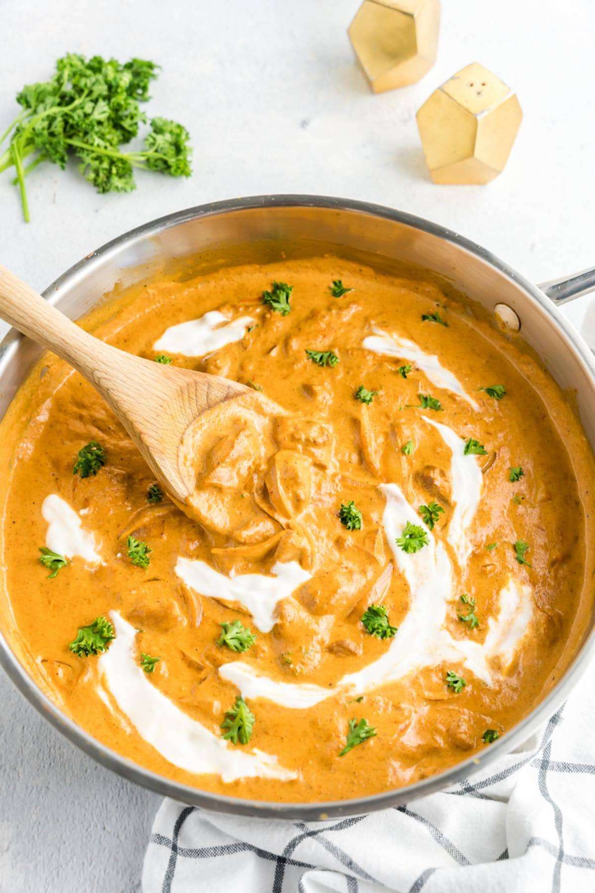 butter chicken.