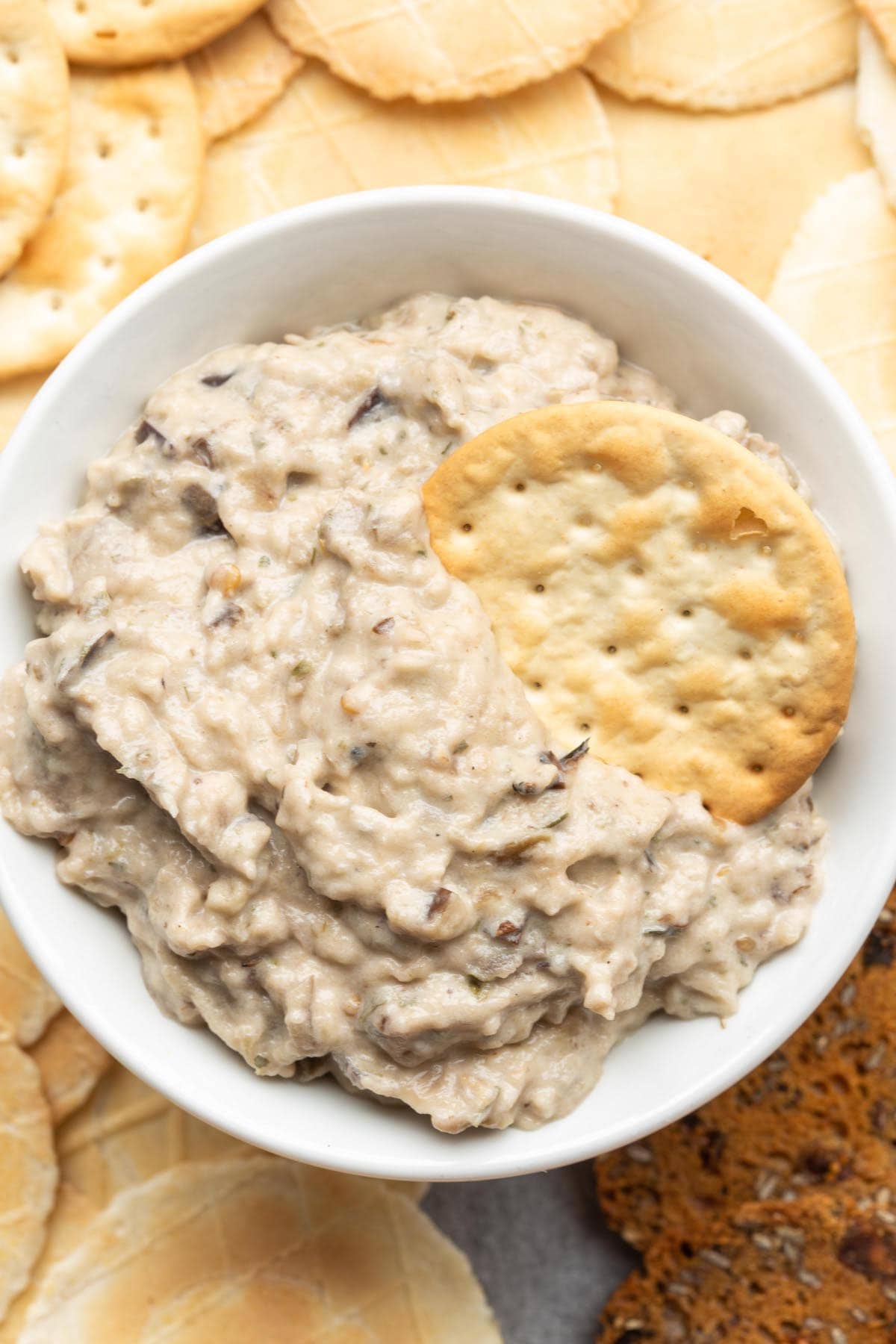 eggplant dip.