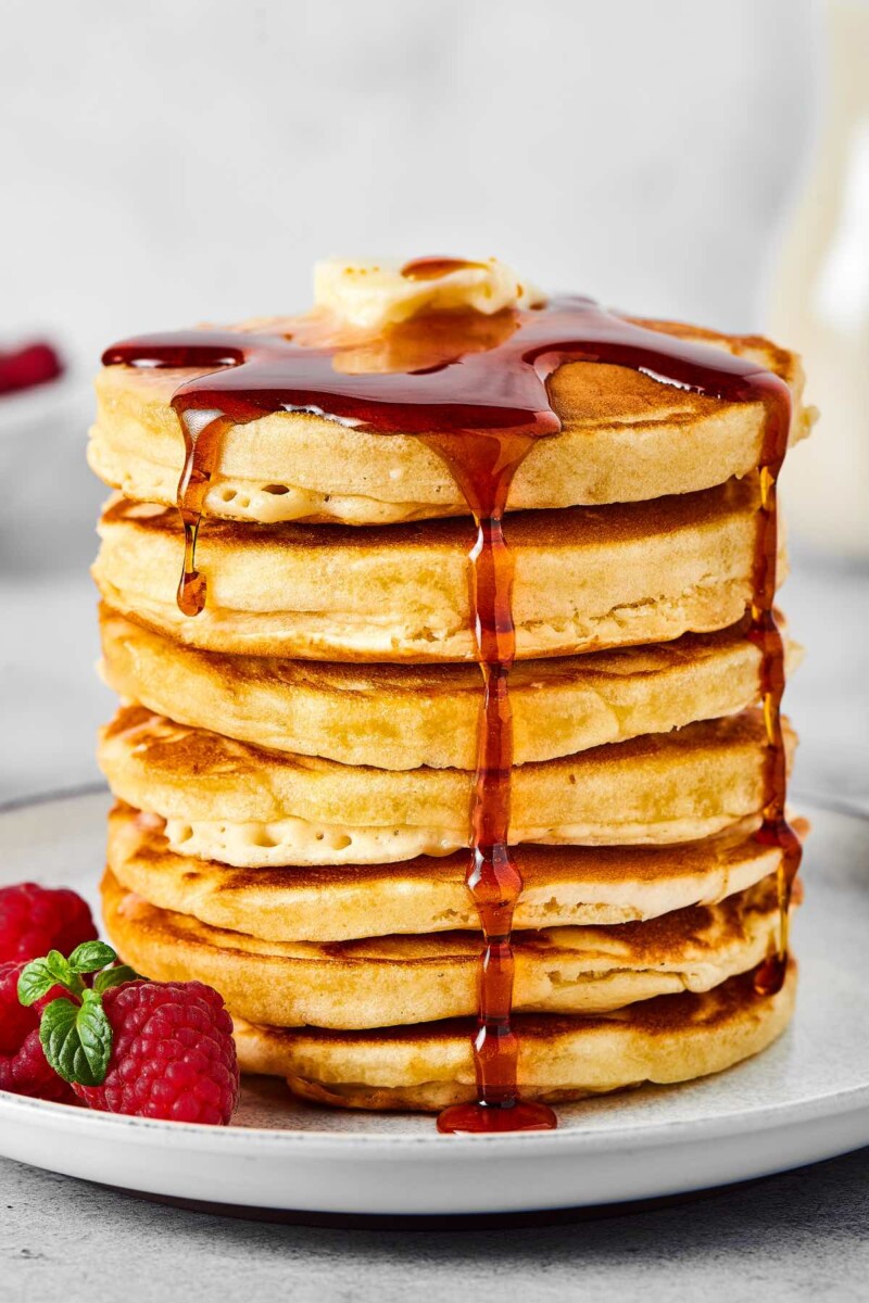 Oat Flour Pancakes {5 Ingredients} The Big Man's World