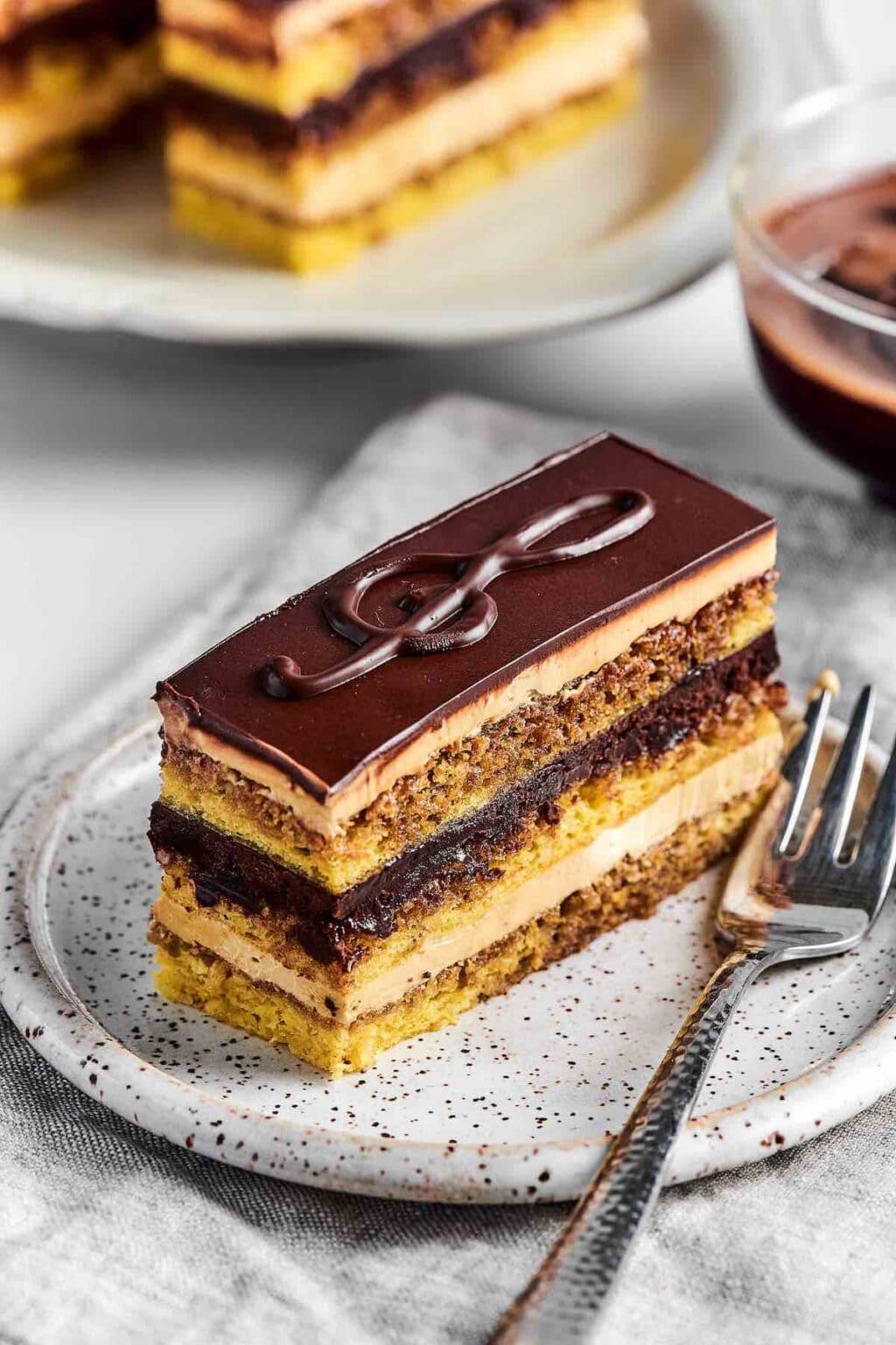 Opera Cake {Easy Authentic Recipe} - The Big Man's World