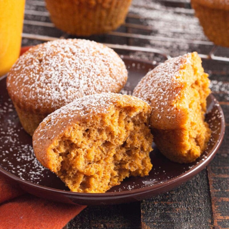 Sweet Potato Muffins {No Flour, Healthy, One Bowl} TBMW