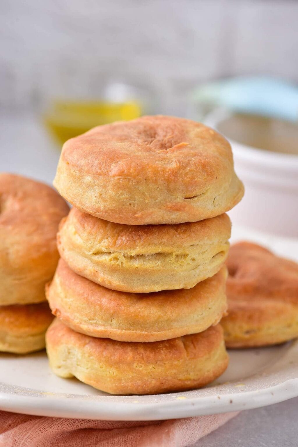 Air Fryer Biscuits (3 Ingredients) - thebigmansworld.com