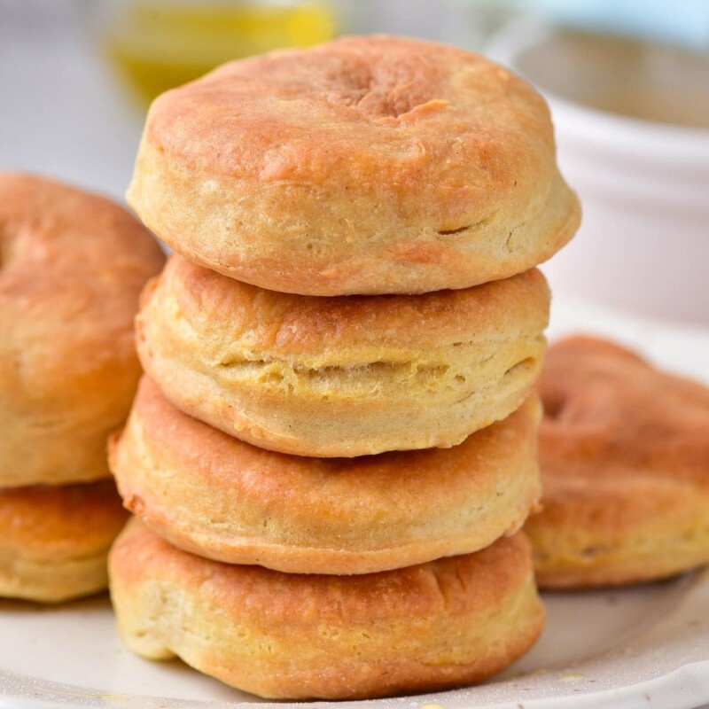 Air Fryer Biscuits (3 Ingredients)