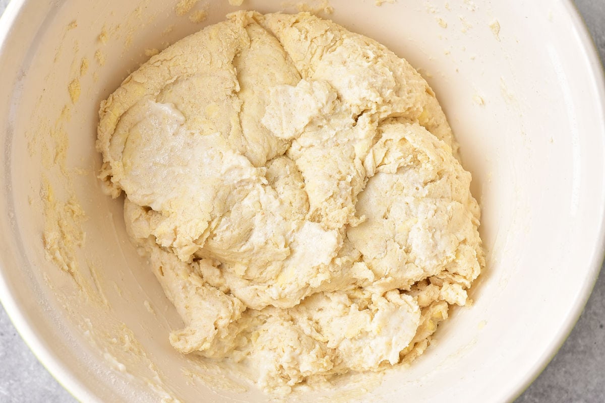 biscuit dough.