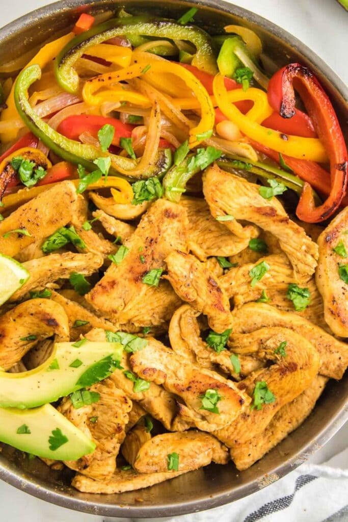 Chicken Fajitas In 10 Minutes 40 Day Shape Up