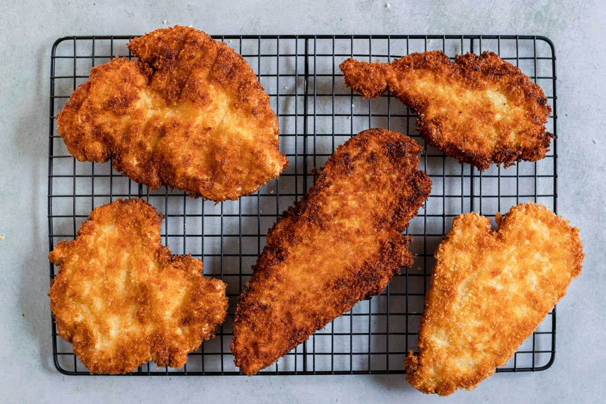 chicken schnitzels.