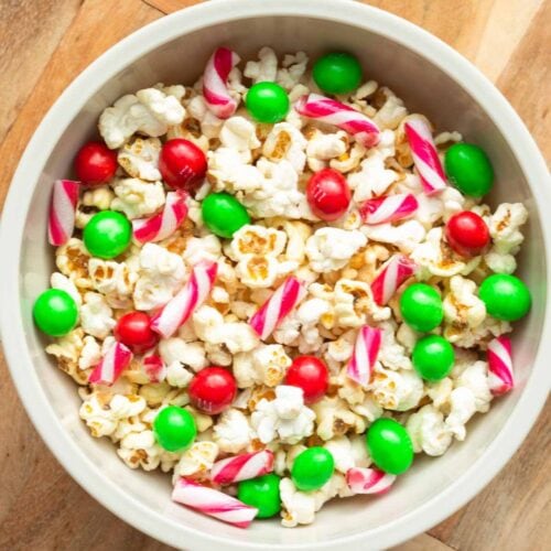 christmas popcorn recipe.