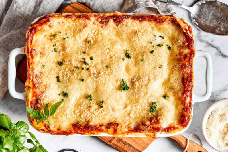 Lasagna With Cottage Cheese The Big Man's World