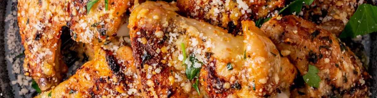 garlic parmesan wings recipe.