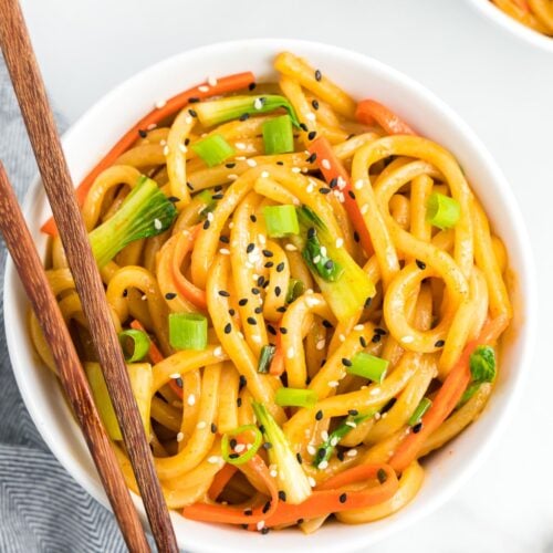 10-Minute Korean Spicy Noodles - The Big Man's World