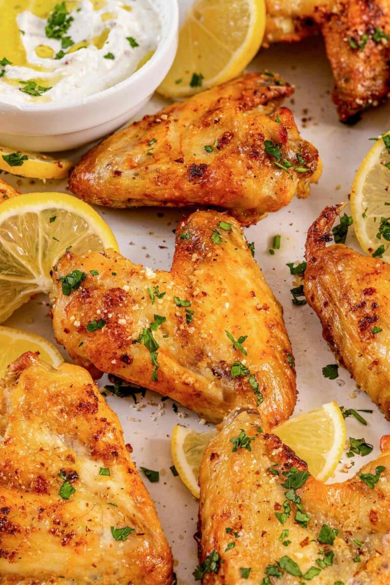 Lemon Pepper Wings {Oven or Air Fryer} - The Big Man's World