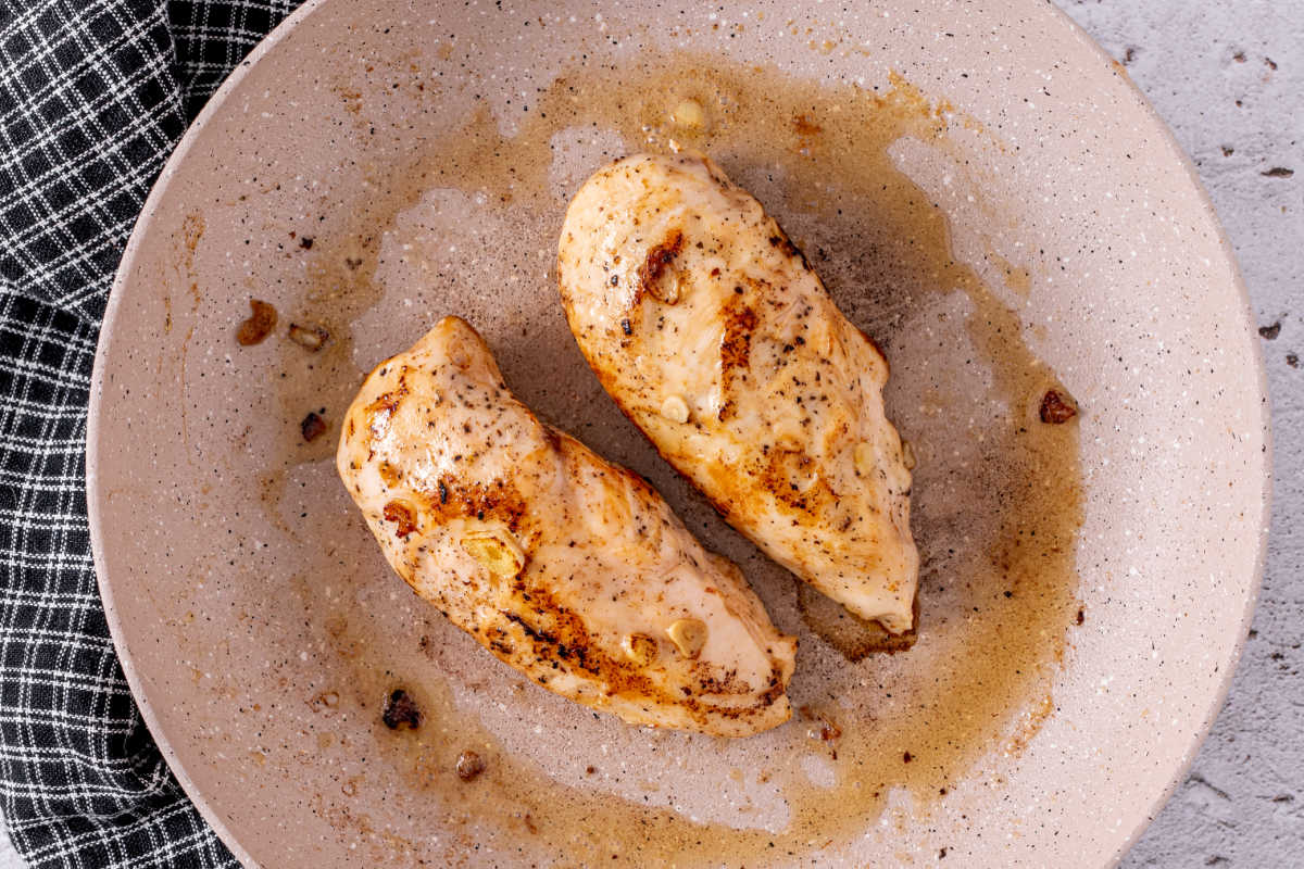 pan seared chicken breast.