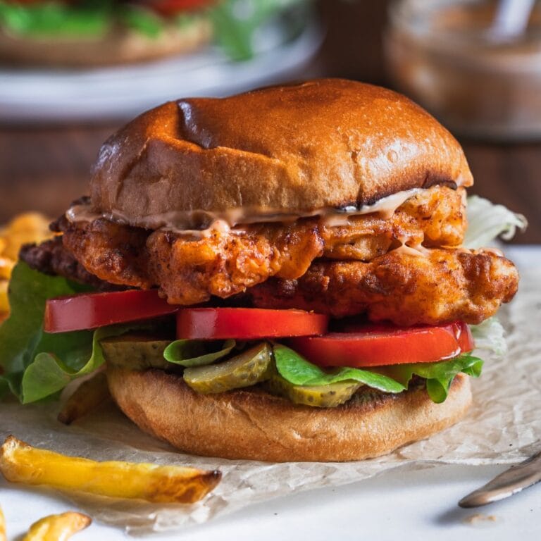 Spicy Chicken Sandwich Recipe - The Big Man's World