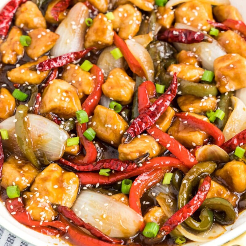 Easy Szechuan Chicken Recipe - The Big Man's World