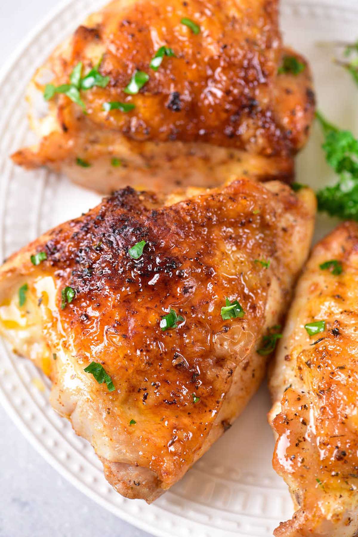 Air Fryer Chicken Thighs –