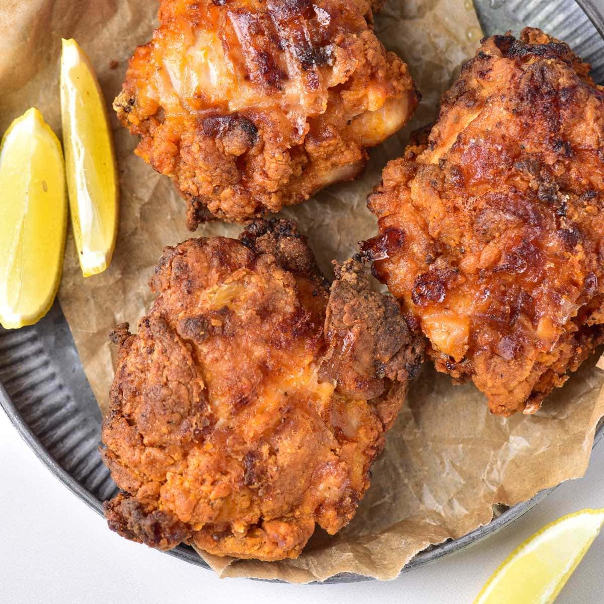 Air Fryer Fried Chicken (Crispy and Tender!)