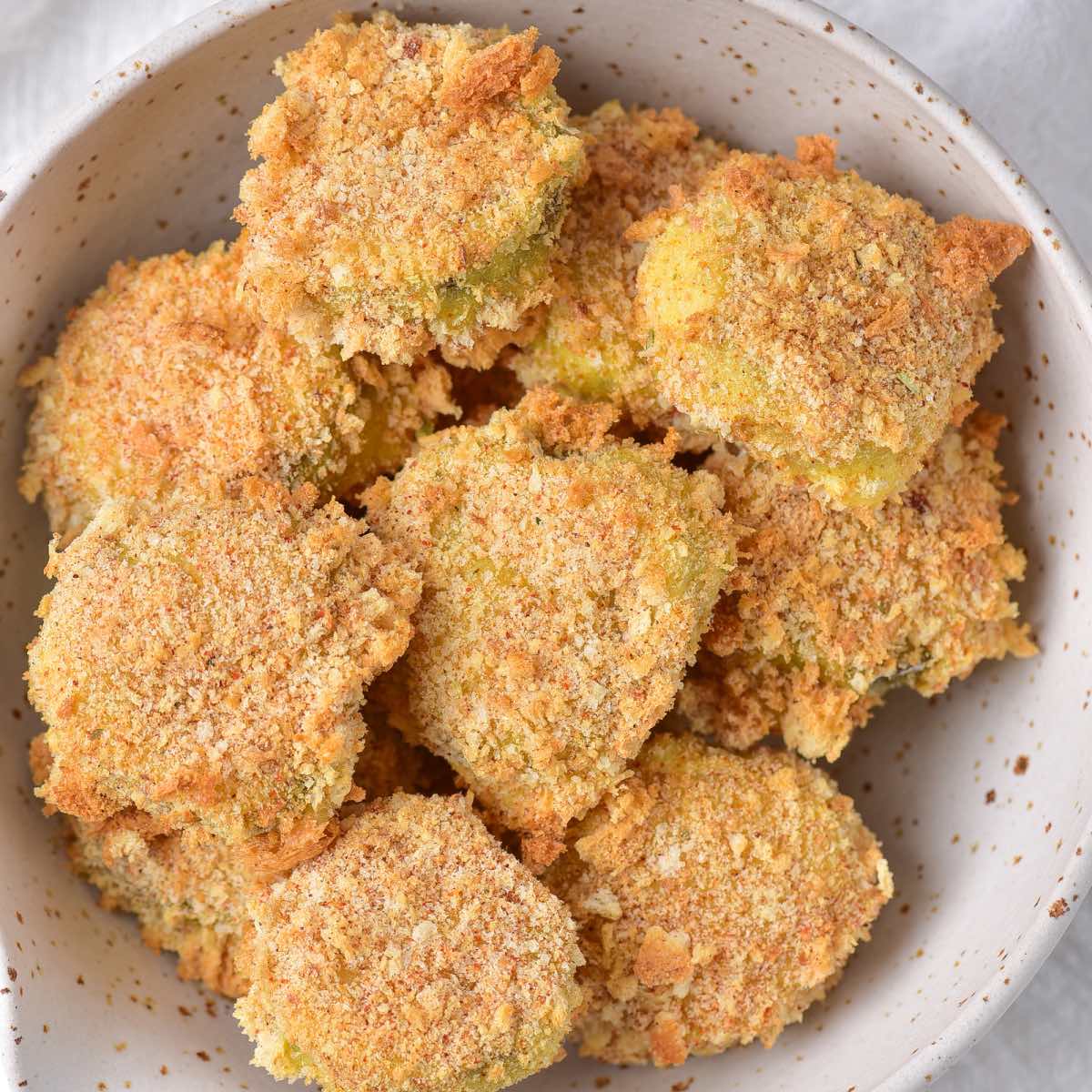 Air Fried Pickles - A Toasted Crumb