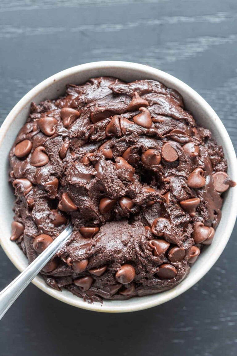 Edible Brownie Batter {4 Ingredients} The Big Man's World
