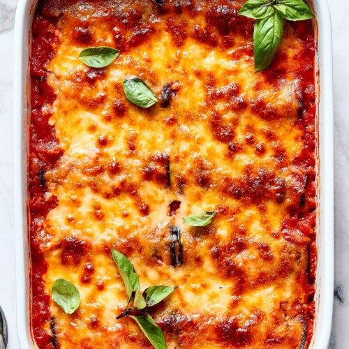 Eggplant Rollatini {Cheesy, Healthy, And Bakes In 25 Minutes!}
