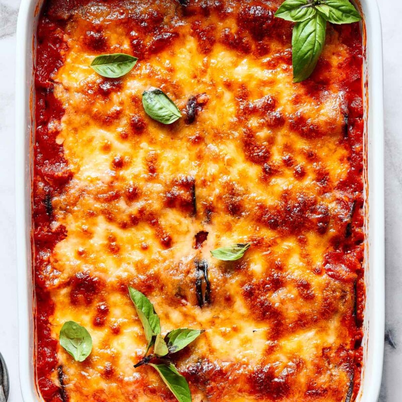 Eggplant Rollatini {Cheesy, Healthy, And Bakes In 25 Minutes!}