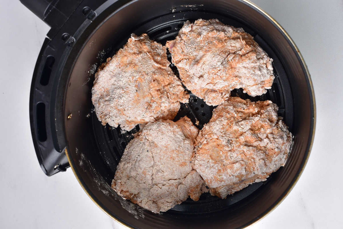 fried chicken in air fryer.