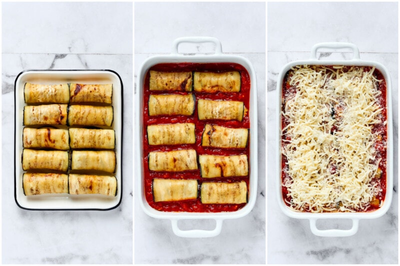 Baked Eggplant Rollatini Recipe Quick And Easy The Big Mans World 1199