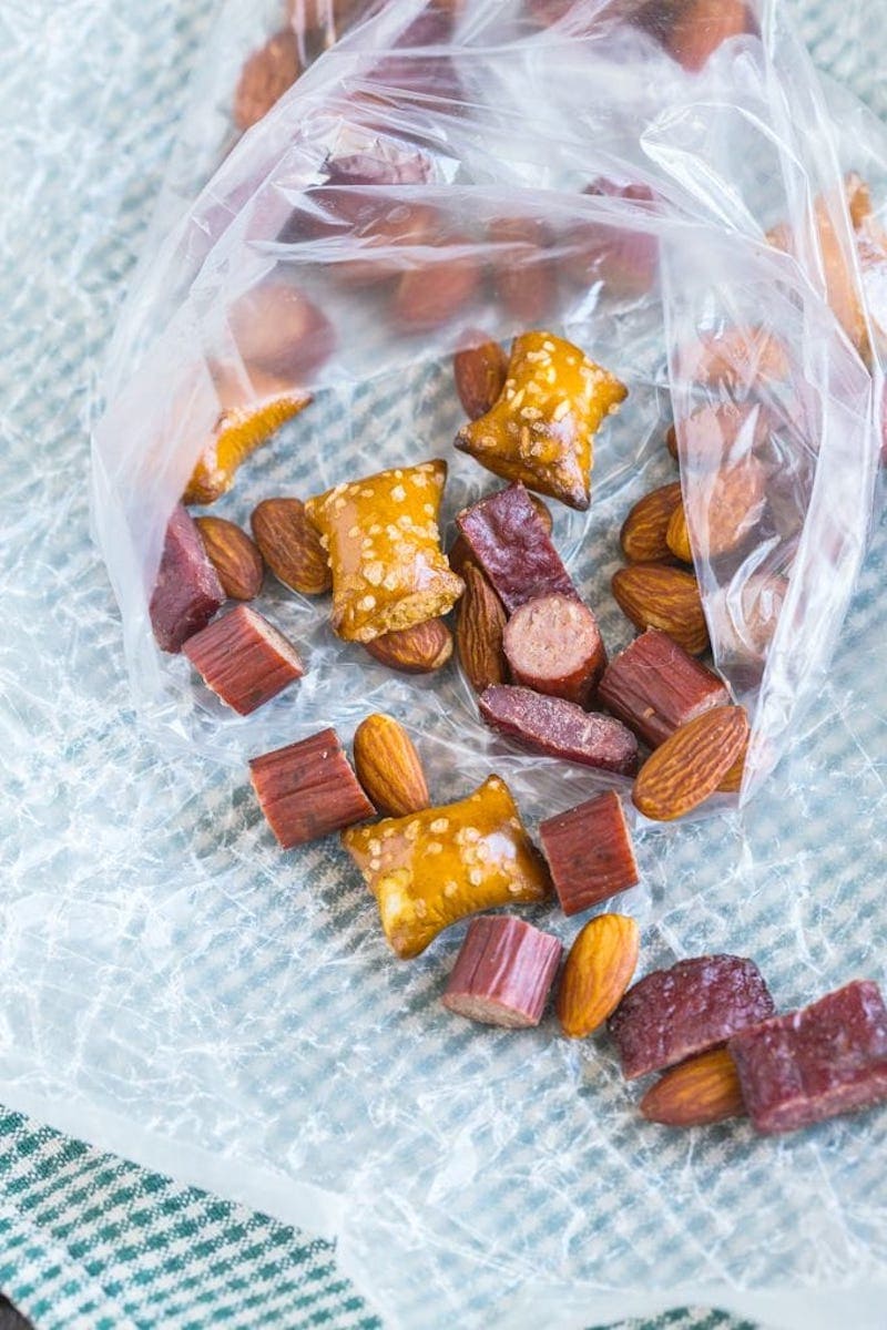 high protein trail mix.