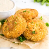 Salmon Croquettes {Crispy and Fast!} - The Big Man's World