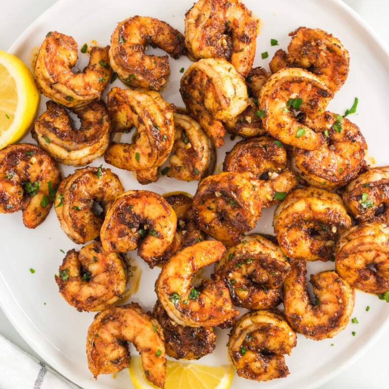 10-Minute Blackened Shrimp - The Big Man's World