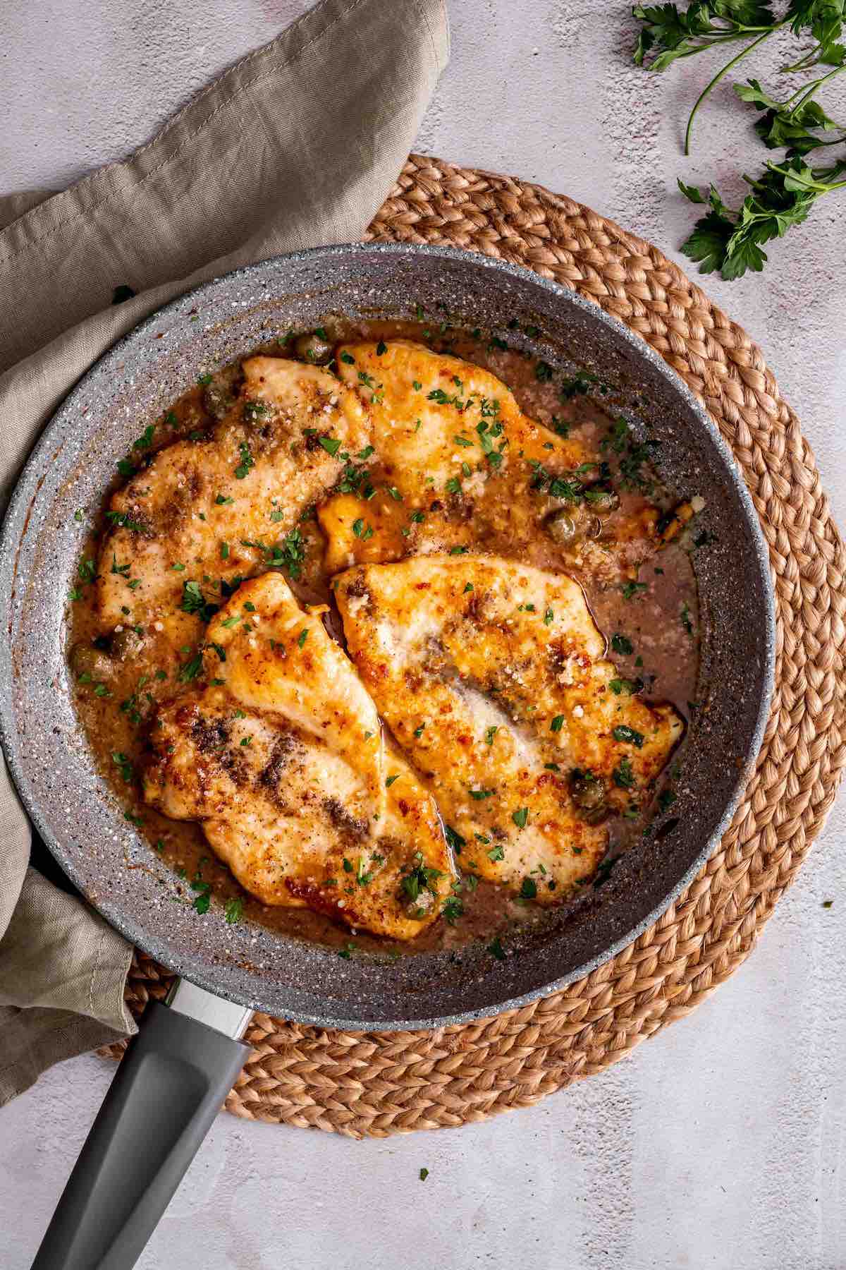 chicken piccata.