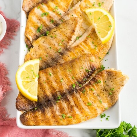 6-Minute Grilled Tilapia - The Big Man's World