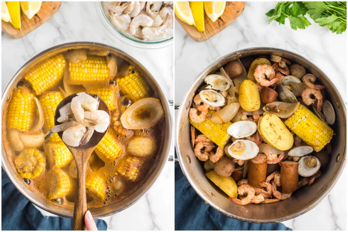 how to make seafood boil.