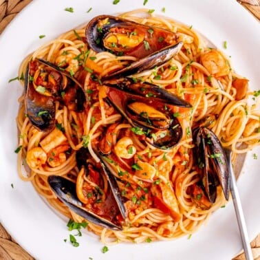 seafood pasta recipe.