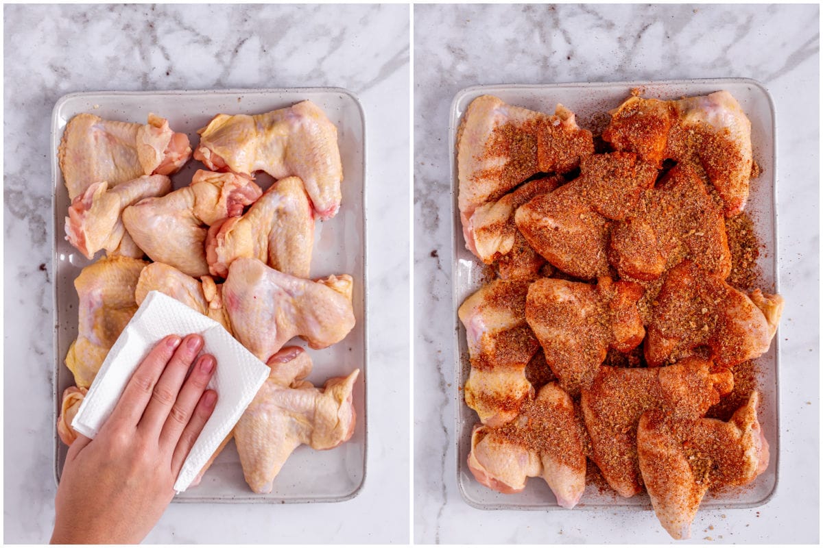 how to smoke chicken wings.