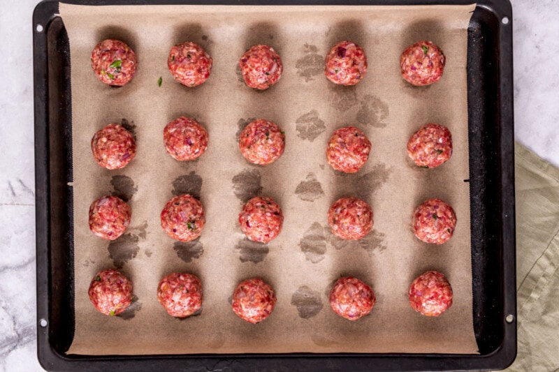 Best Lamb Meatballs Recipe (Greek Style) - TBMW