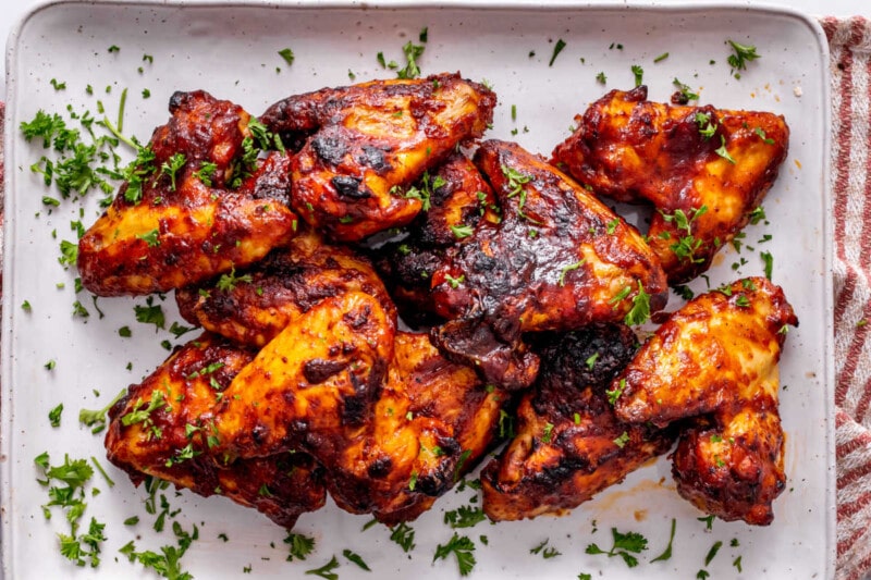 Smoked Chicken Wings (CRISPY Skin And JUICY Meat!)