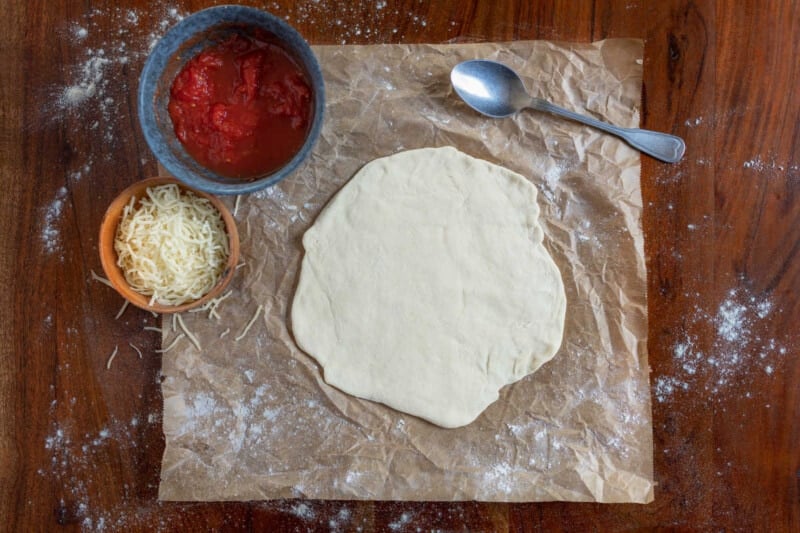 vegan pizza dough.