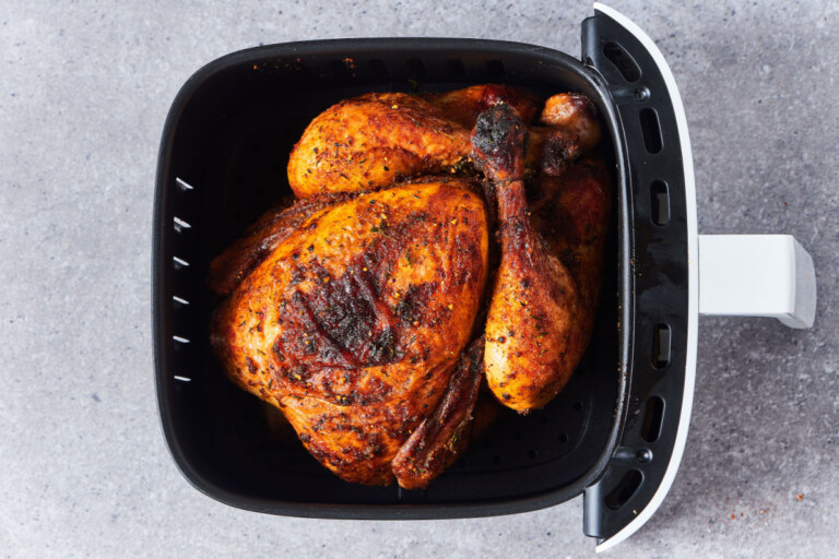 Air Fryer Whole Chicken {Always Juicy} The Big Man's World