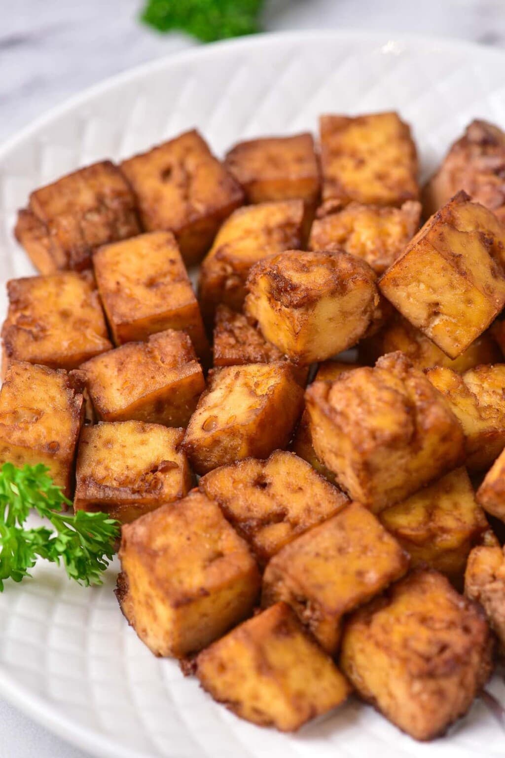 Air Fryer Tofu - The Big Man's World