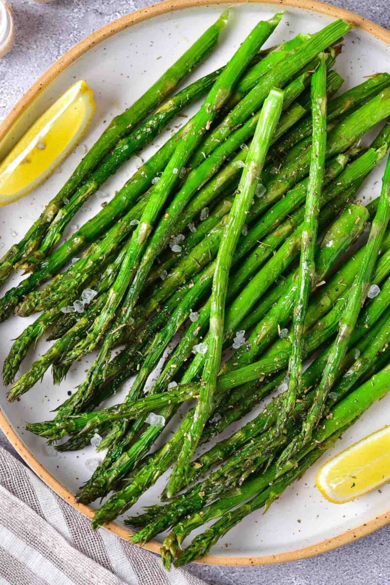 4-Minute Air Fryer Asparagus - The Big Man's World