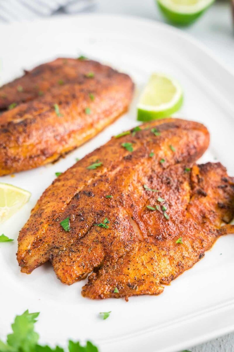 Blackened Tilapia {In 10 Minutes} - The Big Man's World Blackened Tilapia {In 10 Minutes} - The Big Man's World
