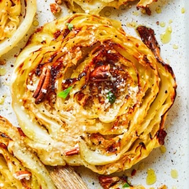 cabbage steak recipe.